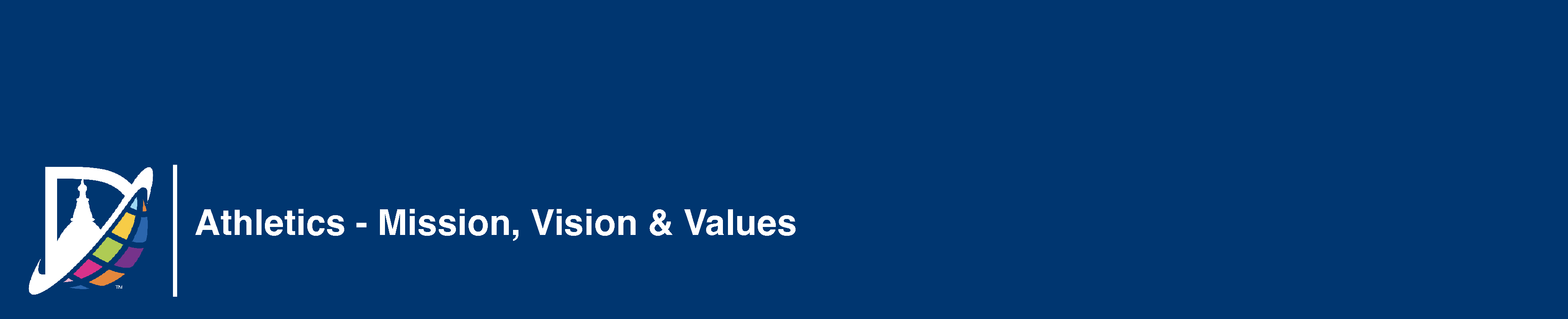 Athletics - Mission, Vision & Values